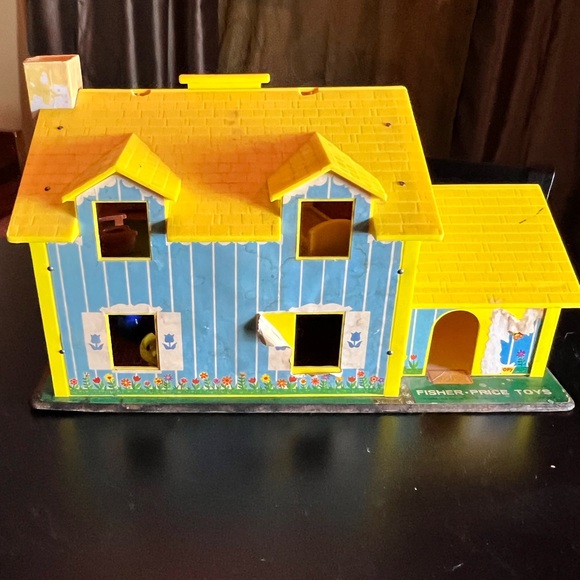 FISHER PRICE💥1969 VINTAGE~SOLD OUT💥PLAY FAMILY HOUSE#952 - Picture 2 of 12